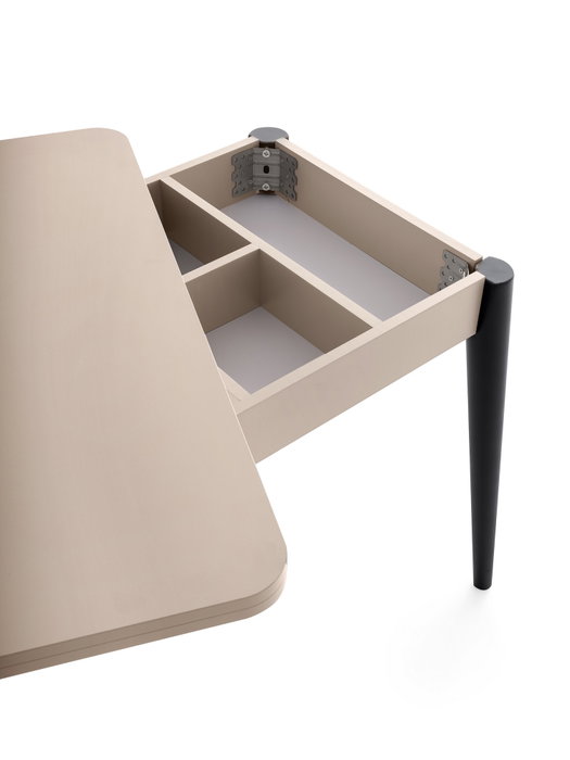 Hanah Home Dolunay - 1285 Mesa de comedor extensible Mocha ligera Hanah Home Dolunay - 1285 Mesa de comedor extensible Mocha ligera